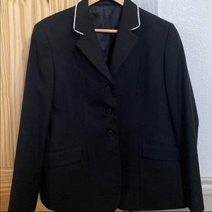 RJ Classics Black size 10 English show hunt coat